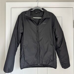 Helly Hansen insulated, lightweight black jacket